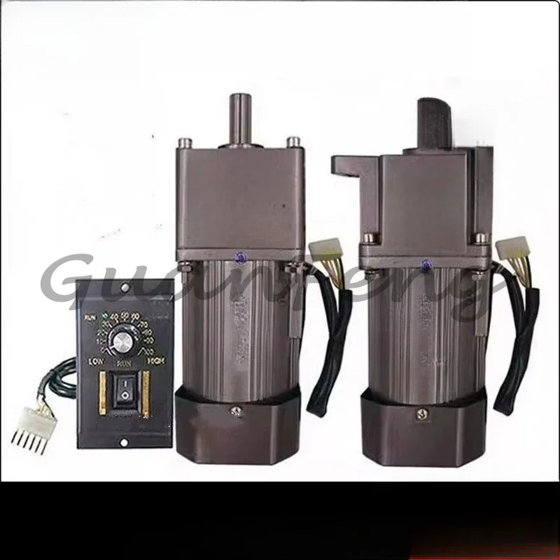 90W 220V AC Speed Control Geared Motor, 5GU-10K Reversible Gear Reducer Motor