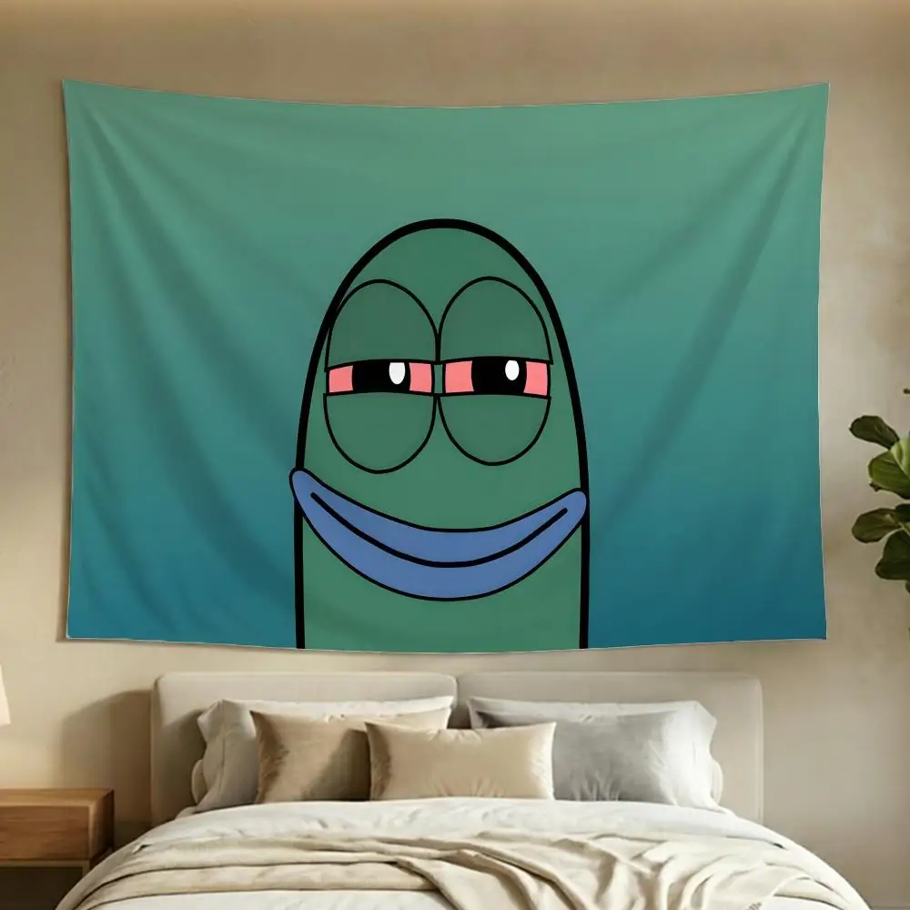 Lustiger, urkomischer Wandteppich, weicher Wandteppich, Wanddekoration für Wohnzimmer, Schlafzimmer
