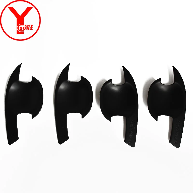 Car Door Handle Insert Bowl Cover Trim For Toyota Fortuner SW4 2012 2013 2014 Car Exterior Accessories Car Styling YCSUNZ