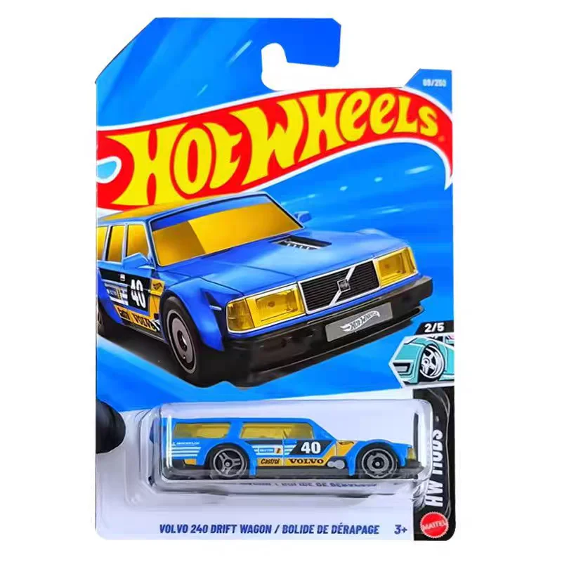Hot Wheels Cars 2026C VOLVO 240 DRIFT WAGON / BOLIDE DE DERAPAGE Metal Die-cast Model Toy Vehicles