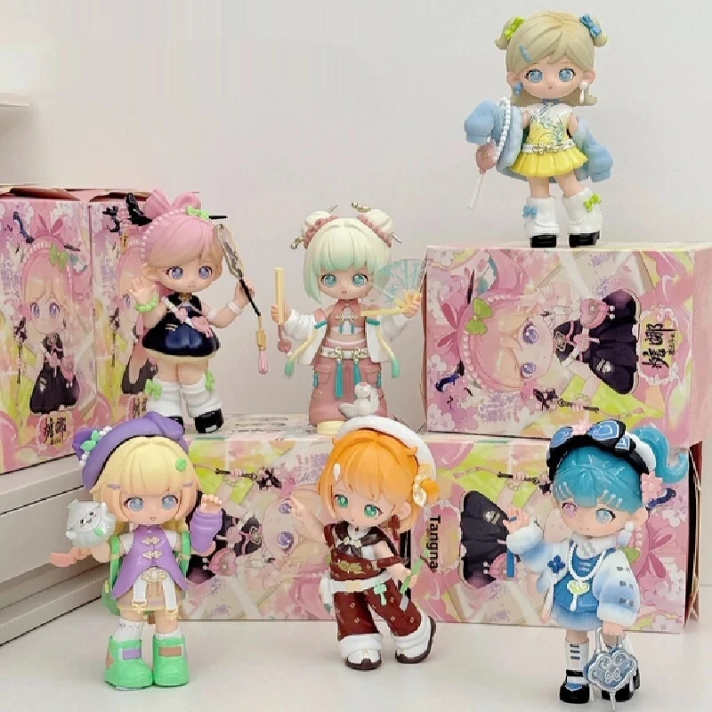 

Simontoys Oriental Overture Series Chinese Style Blind Box Cute anime figures Trendy Handmade Ornament Surprise birthday Gift