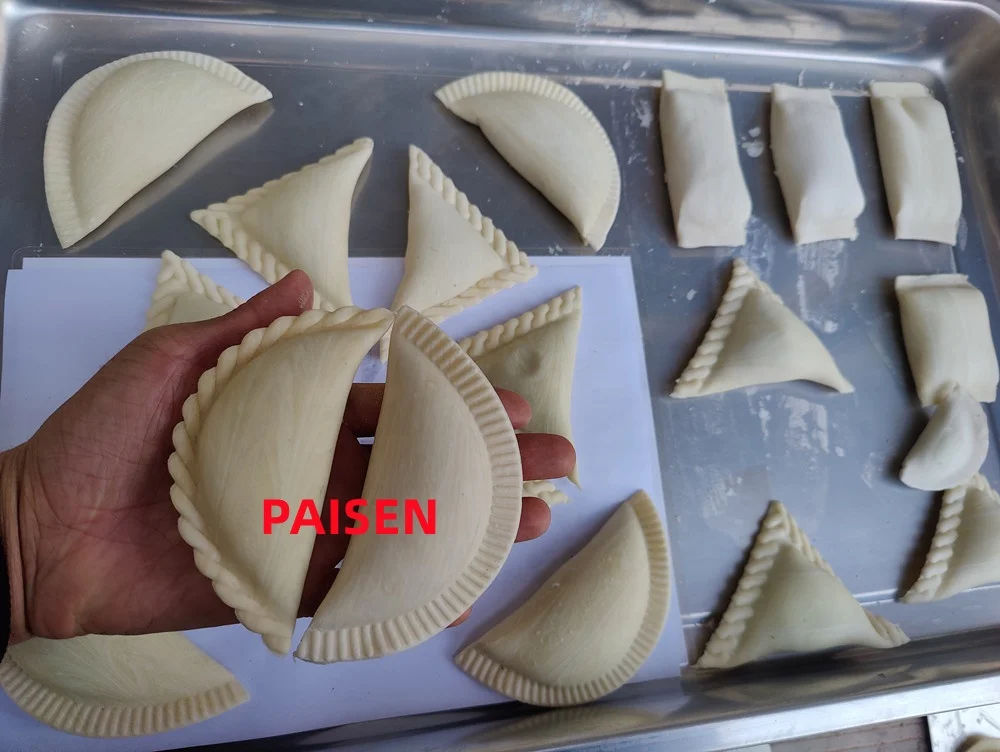 USA/Canada 110v 220v 240v 12/15cm Automatic Big Size Empanada Machine/Large Dumpling Samosa Pierogi Spring Roll Making Machine