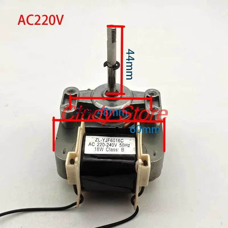 1PCS Fan Shaded-pole Motor ZL-YJF6016C AC220V11OV Two Models for Bath Lightwave Oven