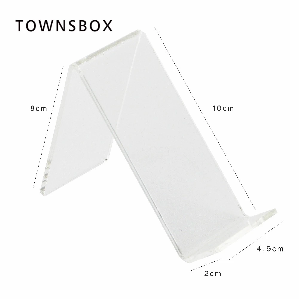 Akrylowy stojak na buty Biurko Stół Butelka z lekami Półka wystawowa Uchwyt na buty Torebka Portfel Rama podtrzymująca Przezroczysty stojak na buty