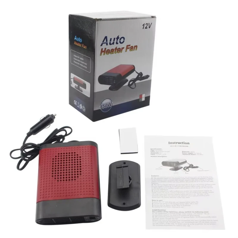 High quality 12v car heater fan car heater defroster windshield defroster