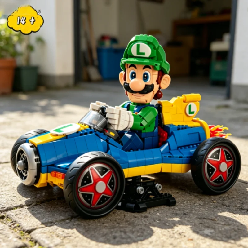 Super Racing Kart Car Creative Building Blocks 2234pcs In Stock Compatible Educational Diy Assembly Model Unique Birthday Gifts