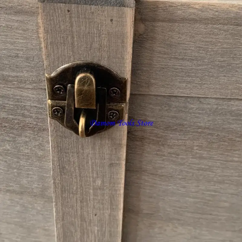 57BE Security Metal Latches Closures Hardware for Jewelry Furniture Restoration