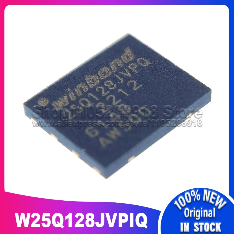 

5 ~ 50 шт./лот W25Q128JVPIQ 25Q128JVPIQ WSON-8 100% новый спотовый запас