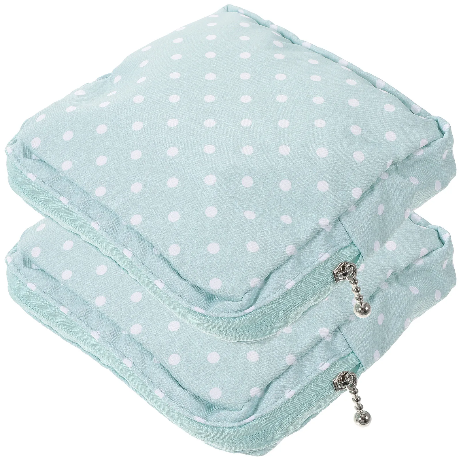 

2Pcs Sanitary Napkin Storage Bag Small Sanitary Pouch Portable Menstrual Pad Organizer Multipurpose Tampon Bag Cute Period Pad