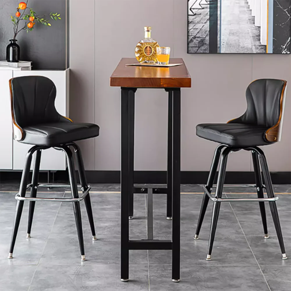 

Set Of 2 Modern Bar Chair Nordic Luxury Premium Comfortable Bar Chair Trendy Living Room Banqueta Alta Para Cozinha Furniture