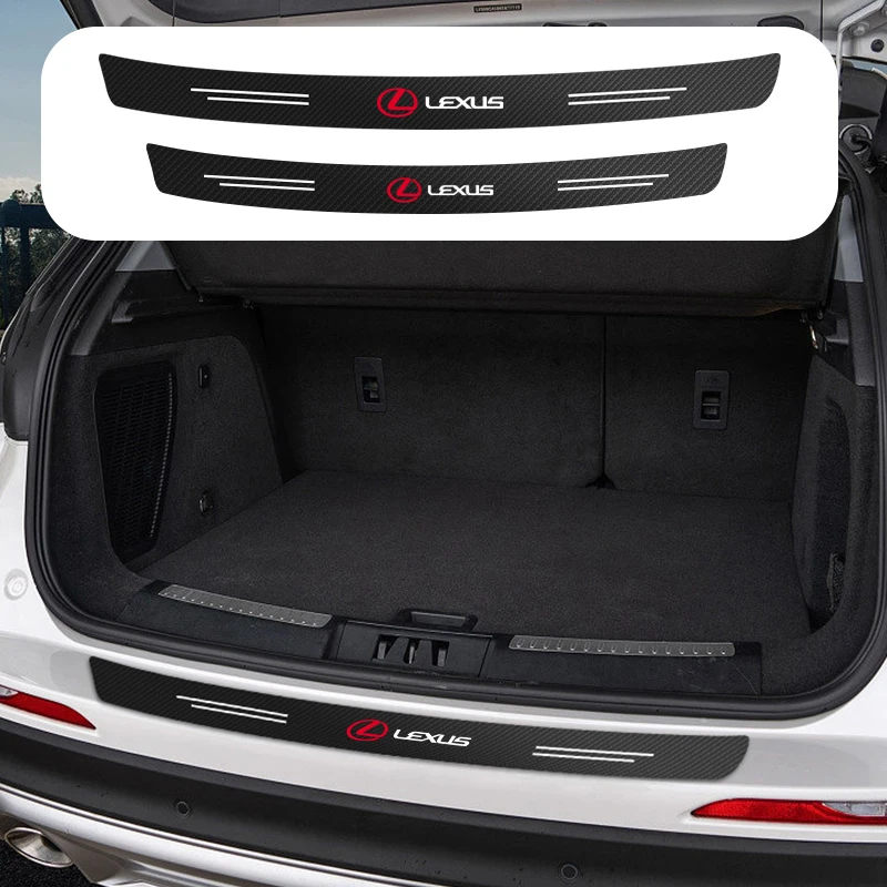 

Защитная наклейка из углеродного волокна на задний бампер автомобиля для Lexus F SPORT IS250 IS200 CT200h GS300 LS430 RX450h LX570 IS300