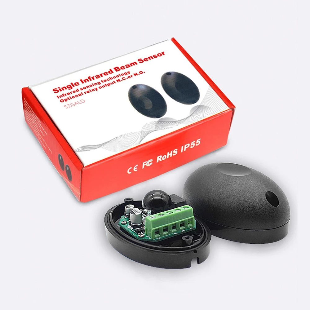 

IP55 Waterproof Wired Anti Theft Outdoor Smart Photocell Sensor 12V 24V for Gate Openers Access Control Security Alarm Wholesal
