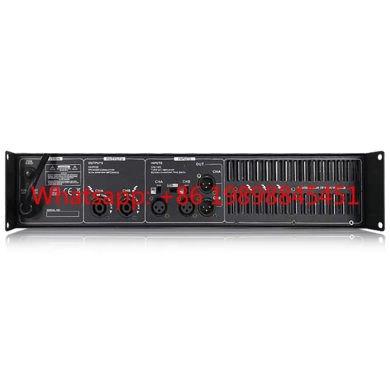 Мощный усилитель класса D 2x1500 Вт для звуковых систем на крупных мероприятиях