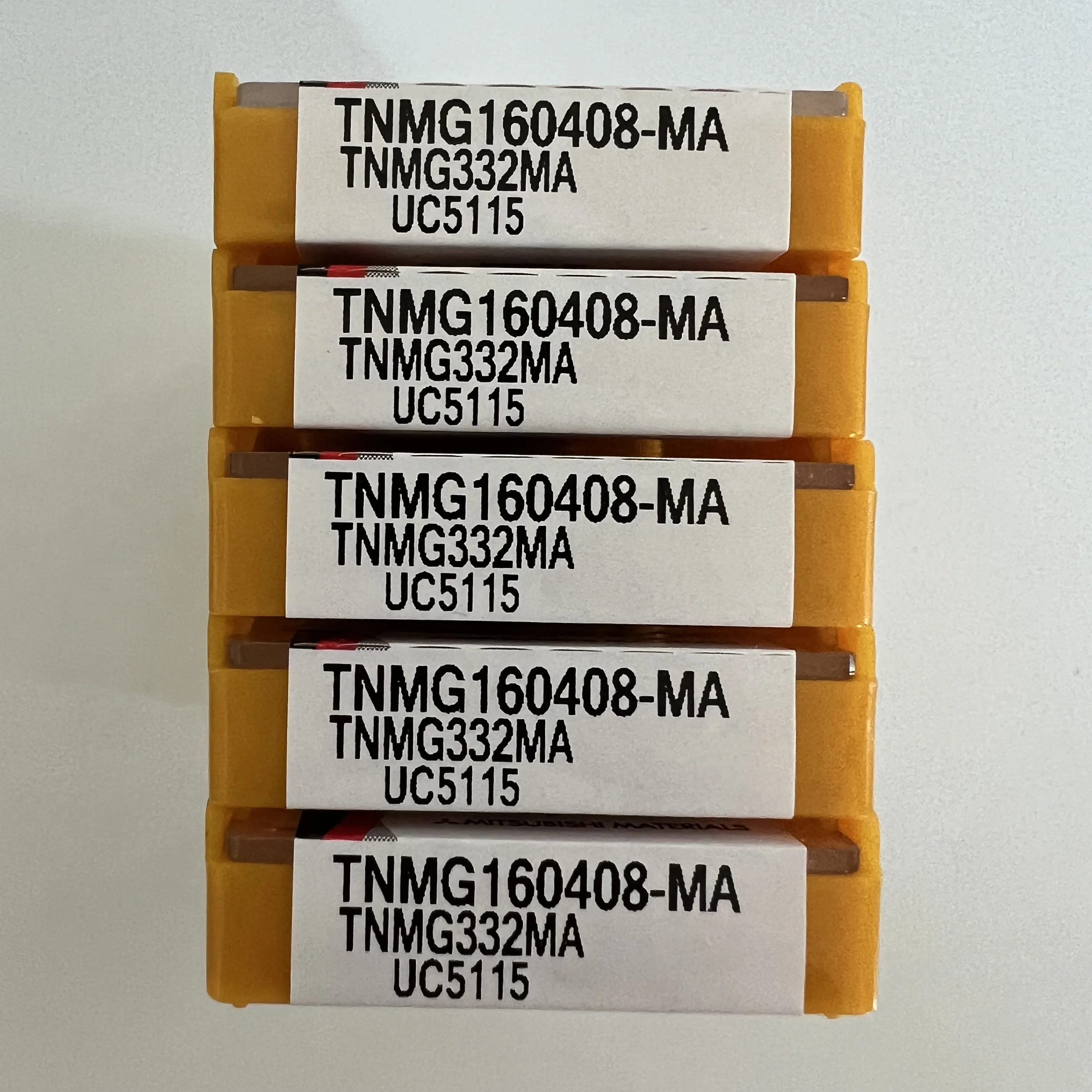 

TNMG160404-MA NX2525 US735 VP15TF/TNMG160408-MA UC5115 UE6020 US735 VP15TF Carbide Turning Insert