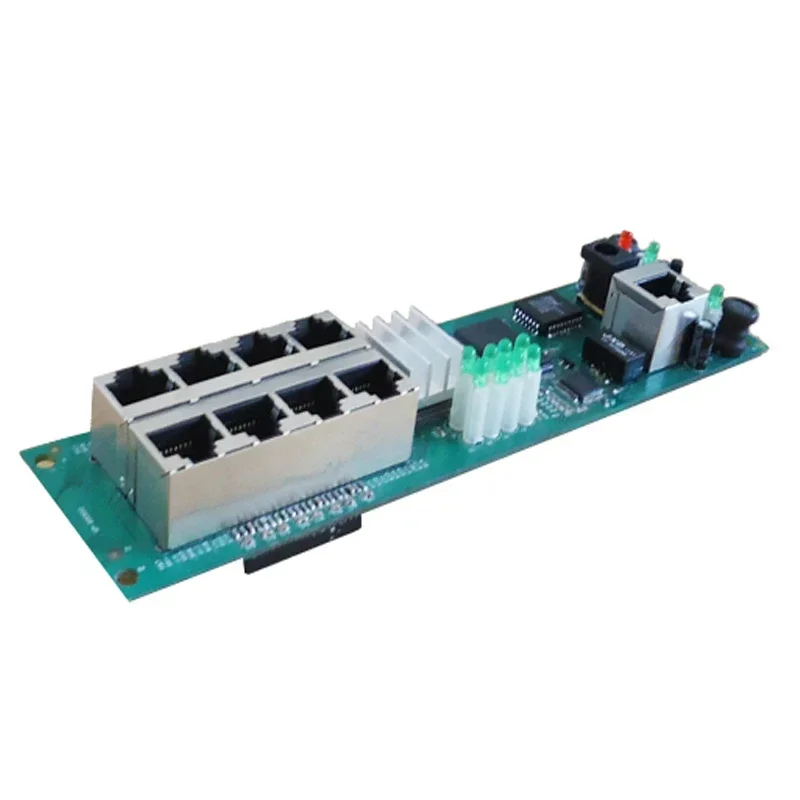 Module Mini Routeur avec Boîtier D.lique Intelligent, Boîtier de Distribution de Câbles, 8 Ports, OEM, Carte Mère Tech