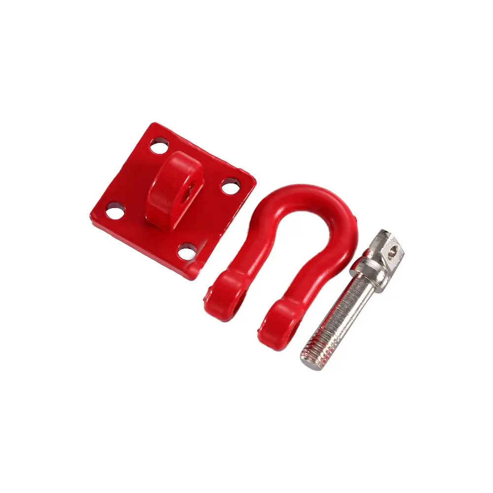 2Pcs Pair New for SCX-10 Truck Crawler Scale RC Winch Metal Trailer Hook R/C Rock Crawler RC Crawler Hook 1/10