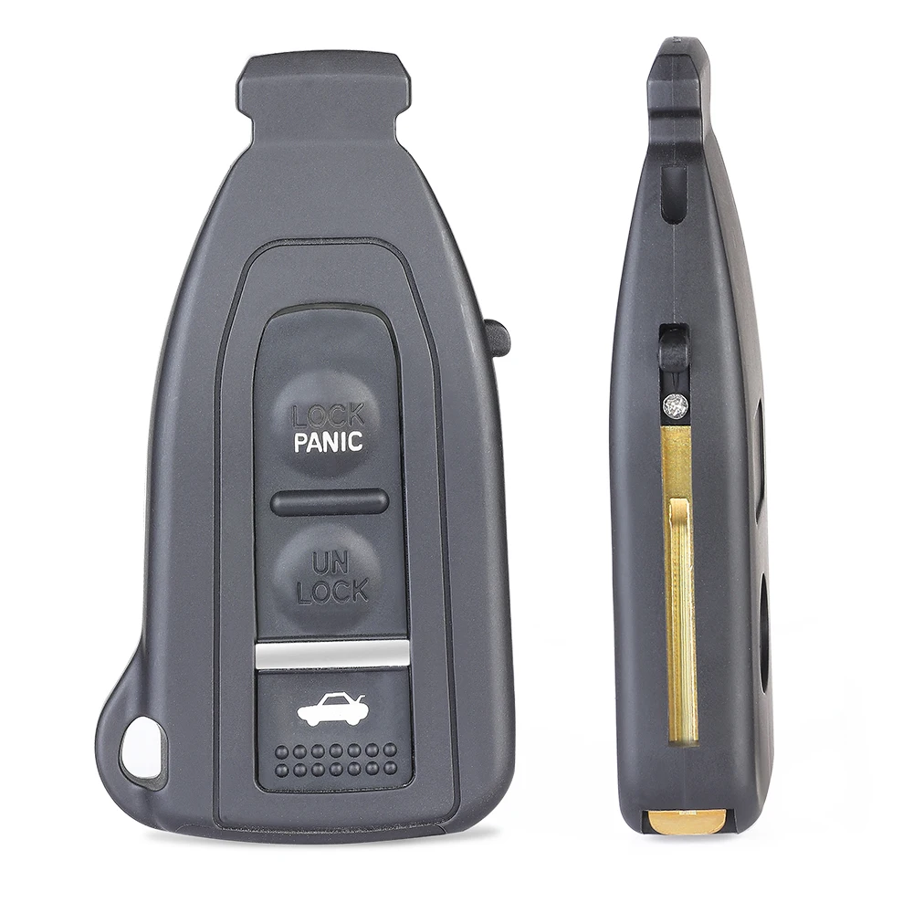 KEYECU for Lexus LS430 2002 2003 2004 2005 2006 Replacement Remote Key Shell 2 3 Button HYQ12BZE