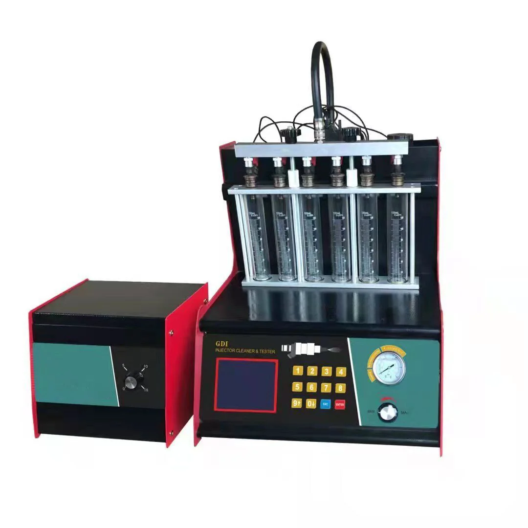 Fuel injector testing machine