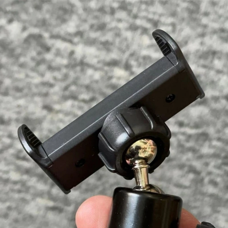  360 Adjustable 17mm Ball Joint Phone Mount 2PCs Replacement ABS  Light Holder Attachment Plastic for Car Stand