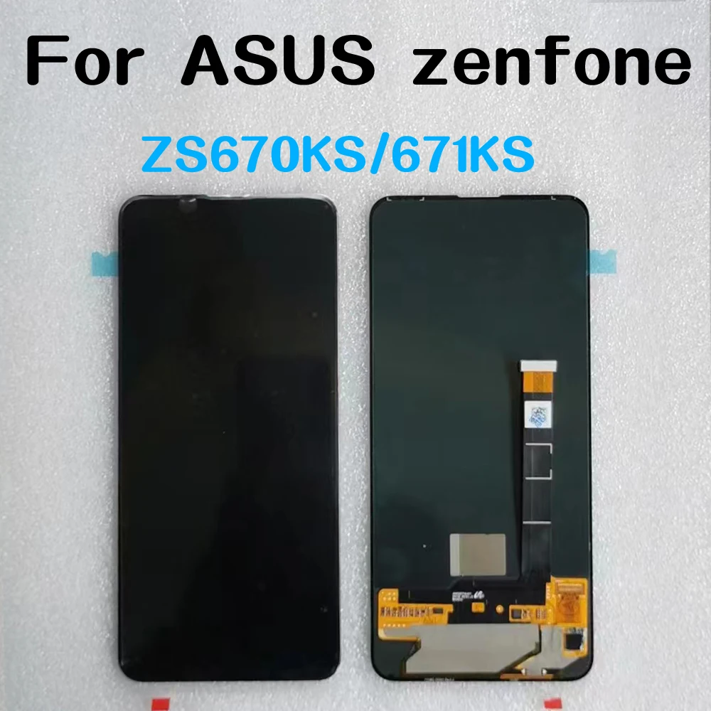 

6.67" For Asus Zenfone 7 ZS670KS / Zenfone 7 pro ZS671KS CD Display Touch Screen Digitizer Assembly Replacement