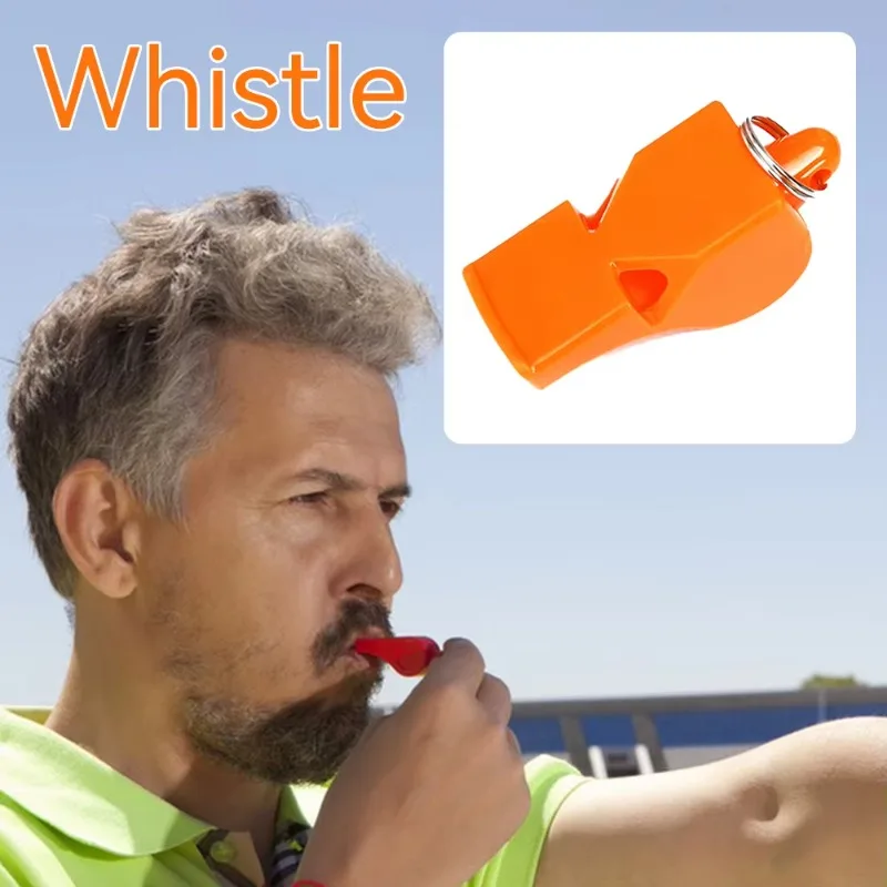 20pcs Safety Whistle Loud Sports Whistle Set Sports Competition High-Sound Referee-Whistle Emergency Tool For Coaches Referees