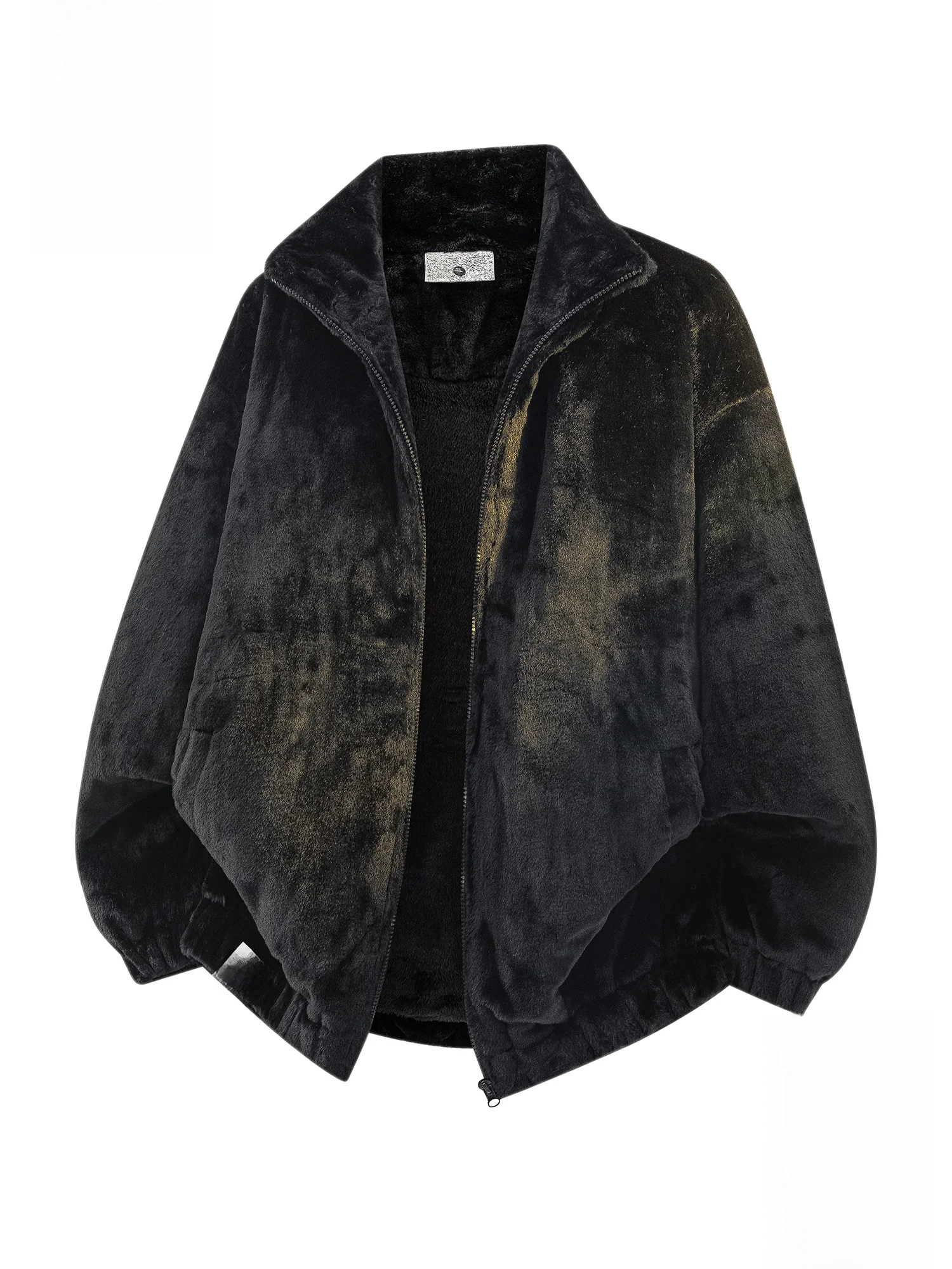 

Зимняя теплая флисовая куртка Paul Frank для мужчин, повседневная, свободного кроя, на молнии, с длинными рукавами, из полиэстера, молодежная мода