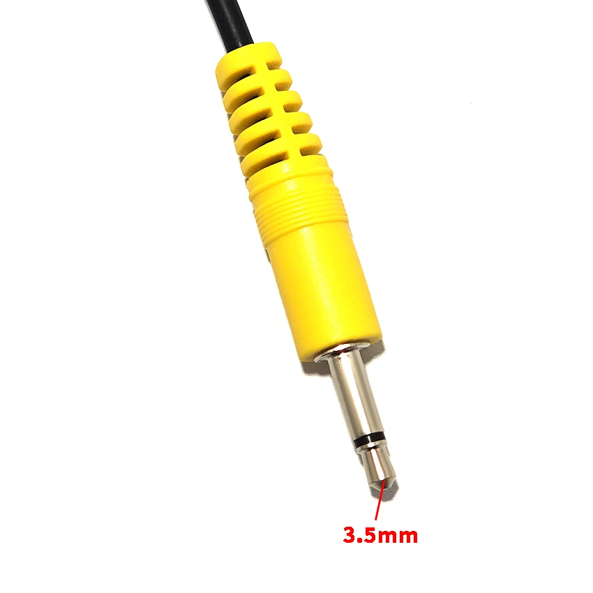 1.5M 3.5mm Mono Male Plug Connector to Single RCA Male AV Audio Video Cable Adapter for Computer Laptop MP3/MP4 Lotus Audio Line