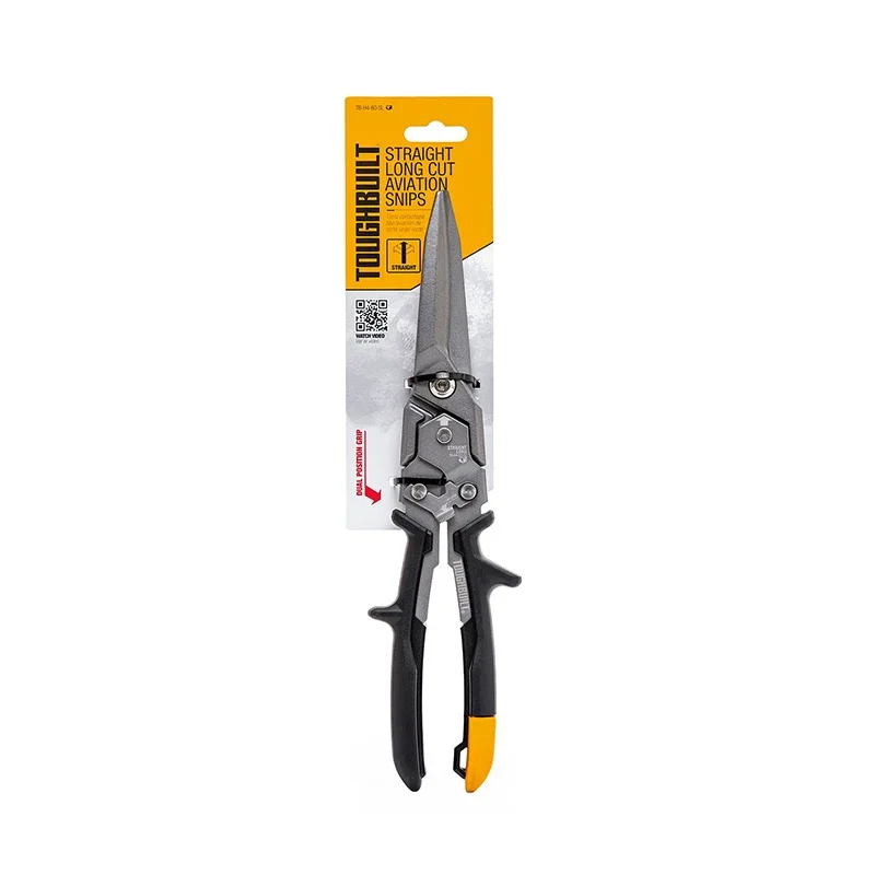 Imagem -05 - Toughbuilt Tb-h460-sl Sol Tb-h4-60-r l Corte Aviation Snips Direita Esquerda Reta Longa Reta Offconjunto Ferramentas Manuais Longas