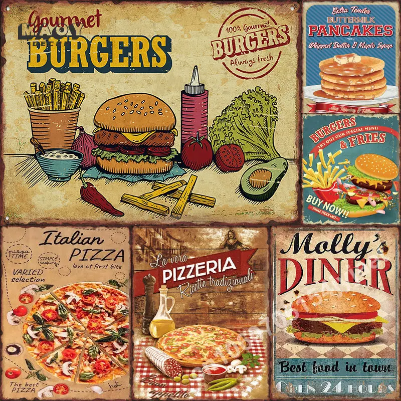 Poster de Comida: Una Guía Completa para Decorar tu Cocina con Estilo Retro