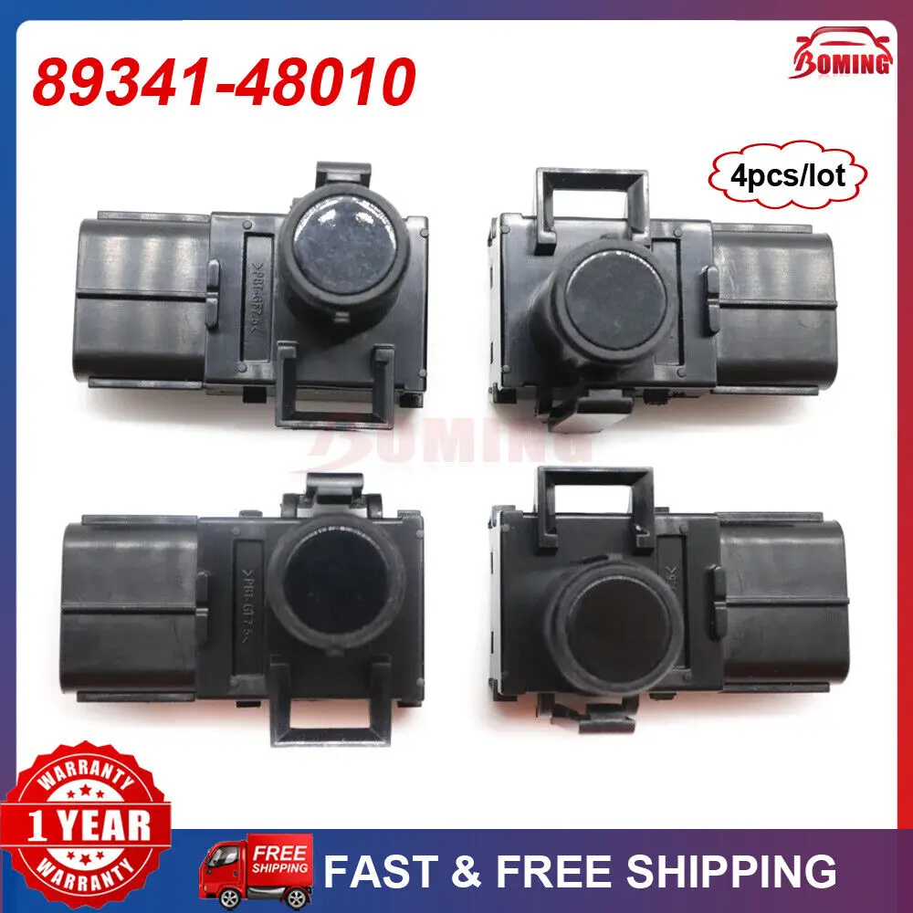 

4 шт./партия 89341-48010 PDC датчик парковки для LEXUS GX460 RX350 RX450H для TOYOTA SIENNA Fortuner Kijiang Innova 8934148010