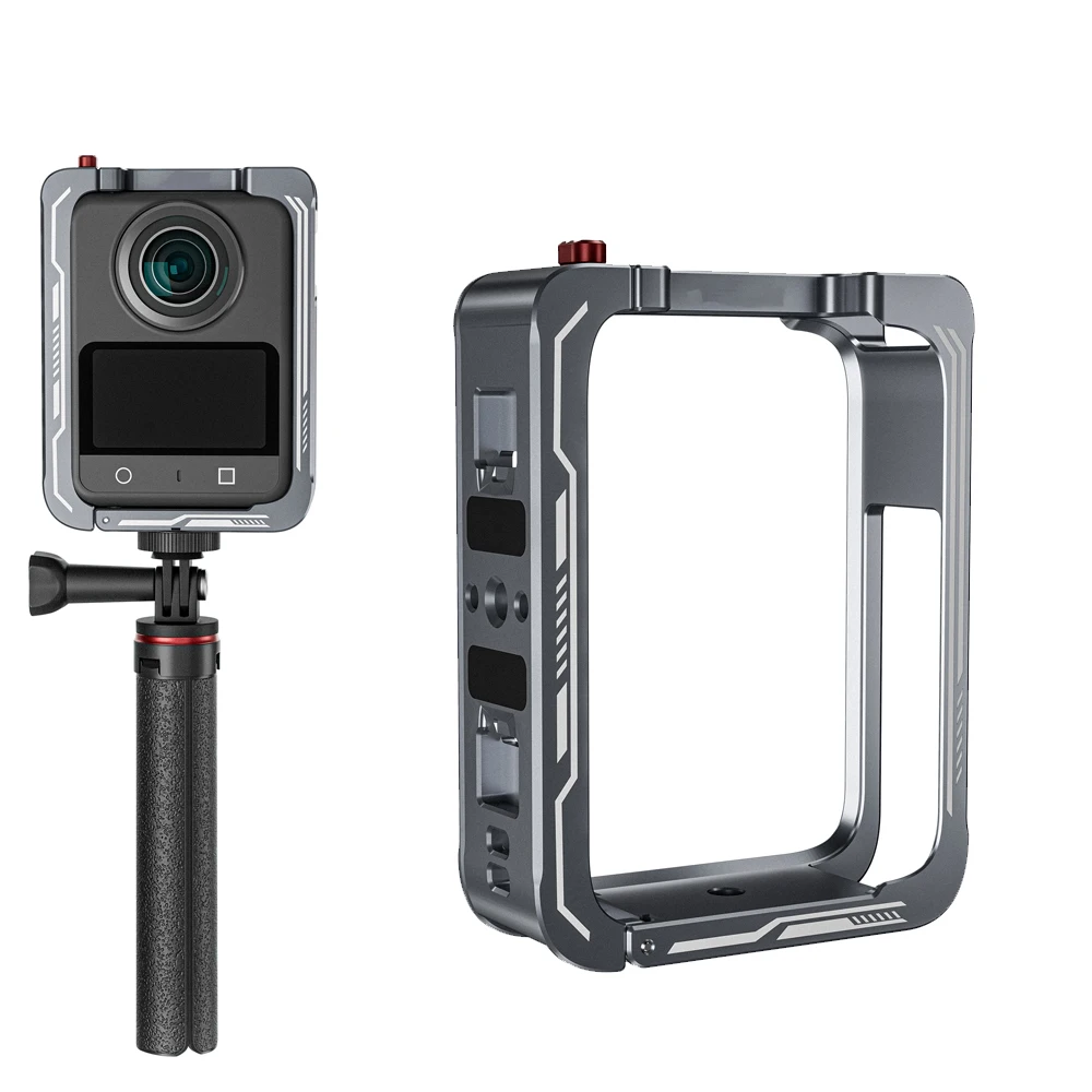 

Rabbit Cage Protective Case for DJI OSMO 360 Panoramic Camera Aluminum Alloy Frame Expansion Adapter Mount Camera Accessories