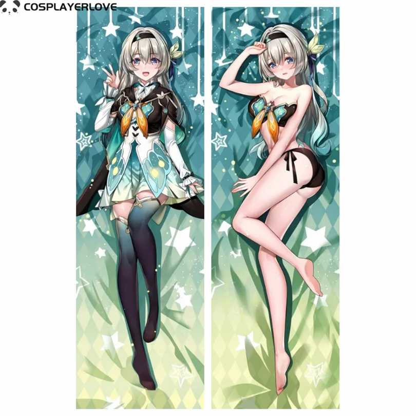 Anime Dupla Face Abraçando Fronha, Honkai: Star Rail Firefly Kafka Ruan Mei