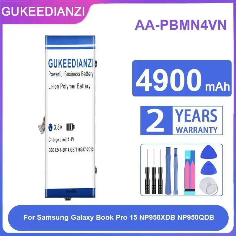 

Для Samsung Galaxy Book Pro 15 NP950XDB NP950QDB надежная сменная батарея для ноутбука 4900 мАч AA-PBMN4VN