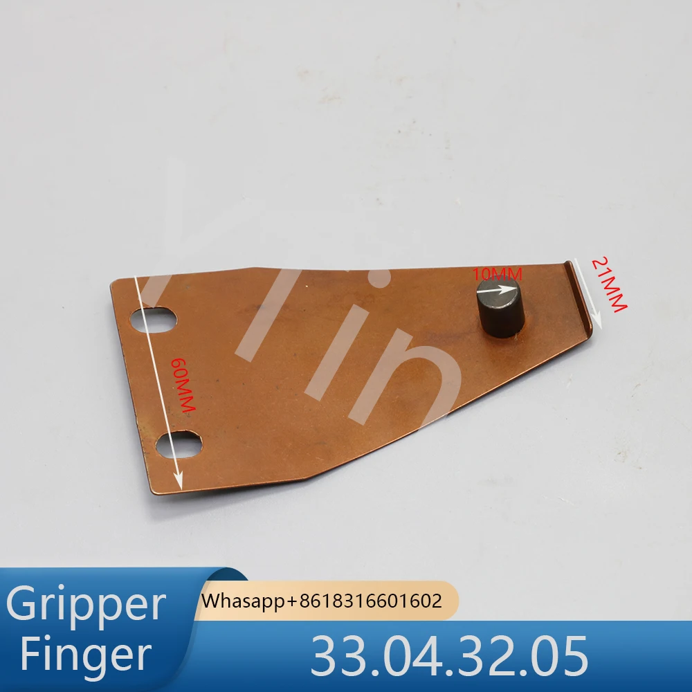 

10 Pieces High Quality MW1050A11-33.04.32.05: Upper grip finger for Yawa MW 1050 A-II