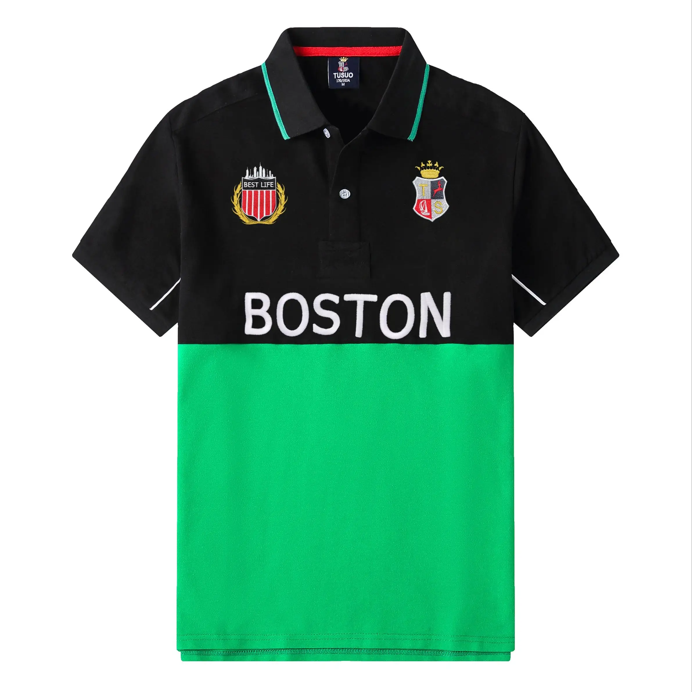 Men's Polos Summer Golf Short Sleeve Casual Collar T-Shirts Big & Tall plus US Size 7XL Comfortable