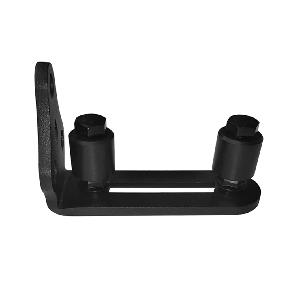 

Adjustable Floor Guide for Sliding Barn Door Triangle Pulley Stop Durable Carbon Steel Hardware Fits Pre Grooved Non Grooved