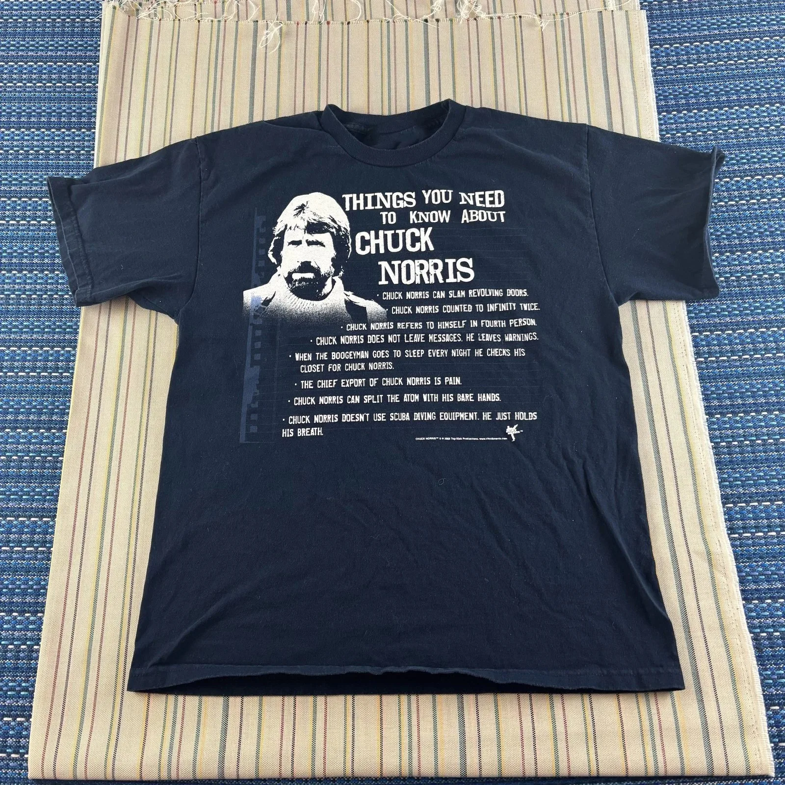 Chuck Norris Shirt Mens Funny Things You Need To Know S-5XL T-shirt BL2323