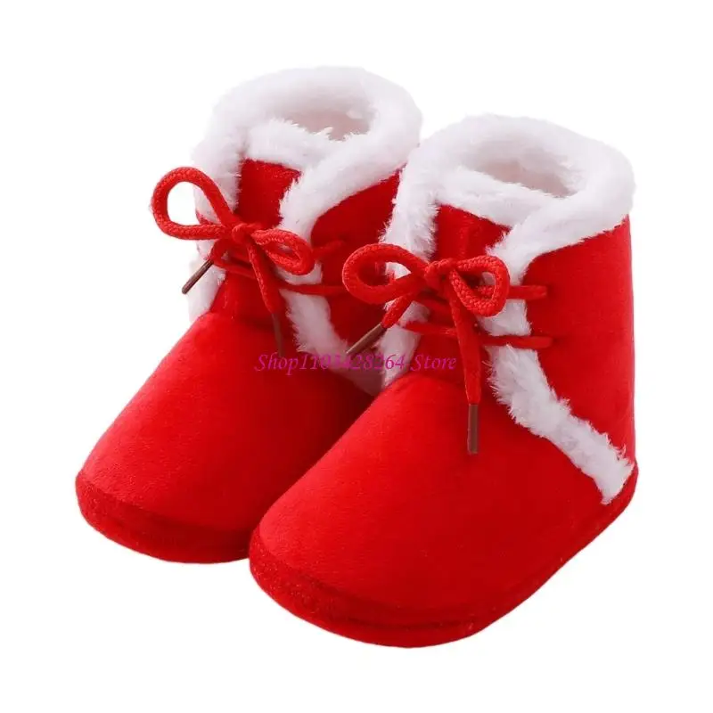  First Walking Shoes Decorative Bowknot Soft Bottom For Little Feet Easy Wear