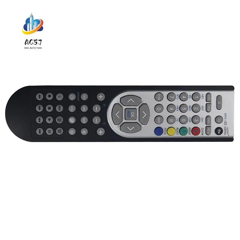 

AC57-RC1900 Remote Control For OKI Hitachi Alba Luxor Grundig Vestel Telefunken Bush Techwood Flinlux Akai Nevir Sanyo TV