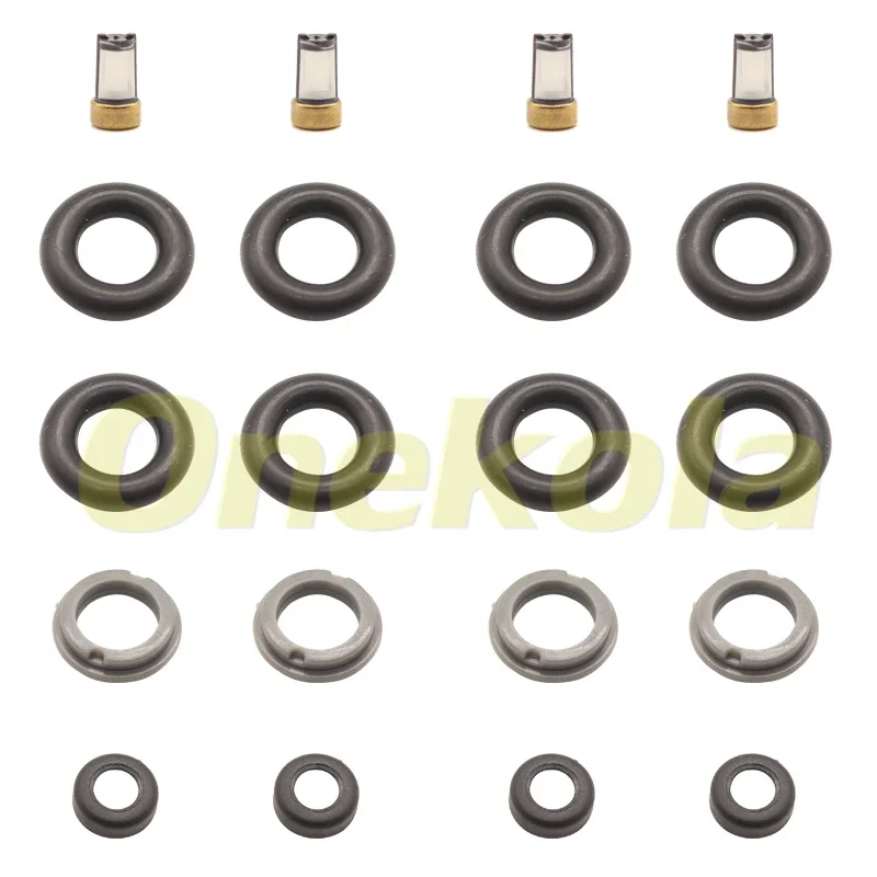 Fuel Injector Seal O-Ring Kit Seals Filters for Nissan 370Z Infiniti G37 M37 EX37 3.7L #16600-EY00A