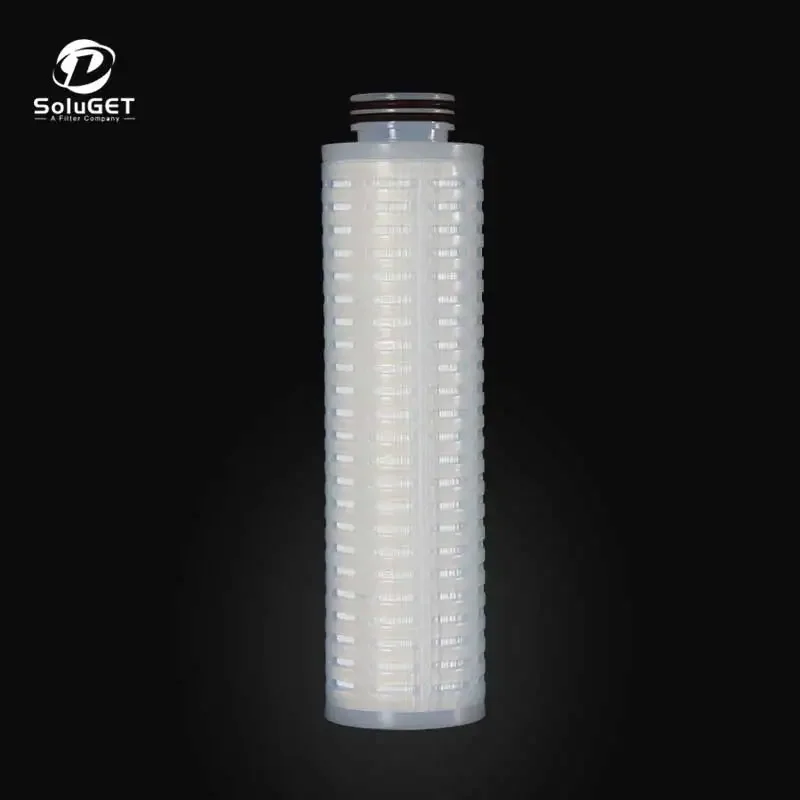 SoluGET 0.05 mkm micron PFA Fluoropolymer Filter Cartridge for Wet Chemical Filtration in Microelectronic Industry