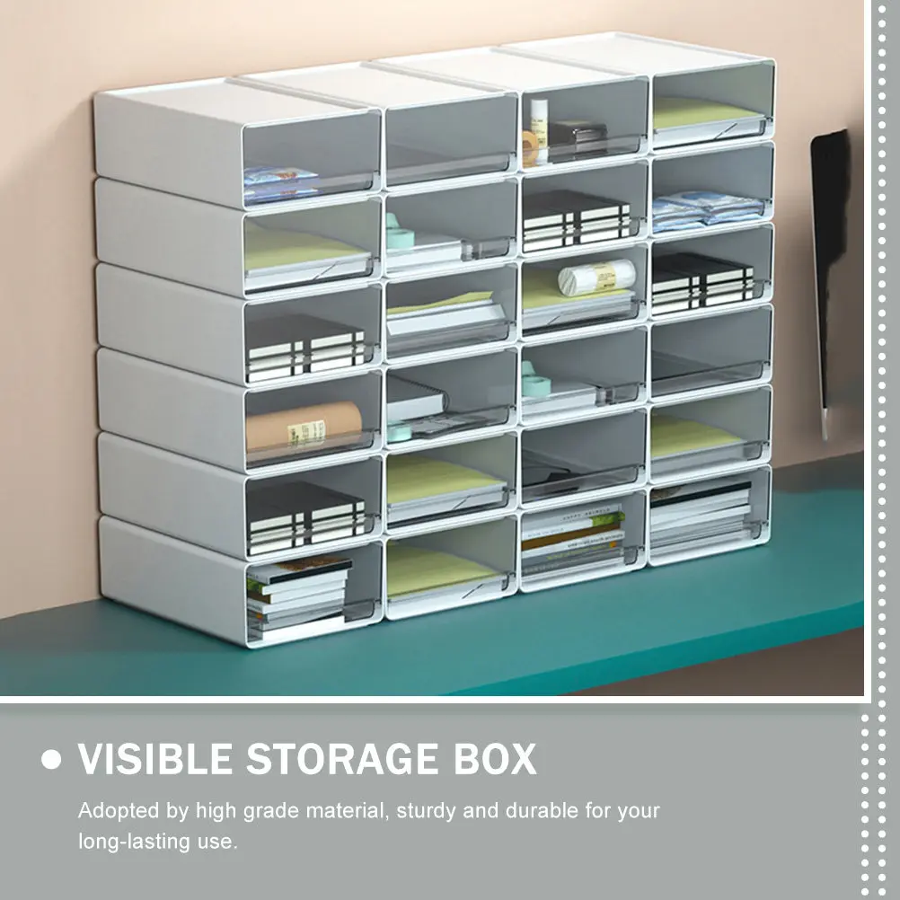 2pcs-drawer-type-storage-box-stackable-large-capacity-desk-ganizer-pp-pet-material-visible-files-container-plastic