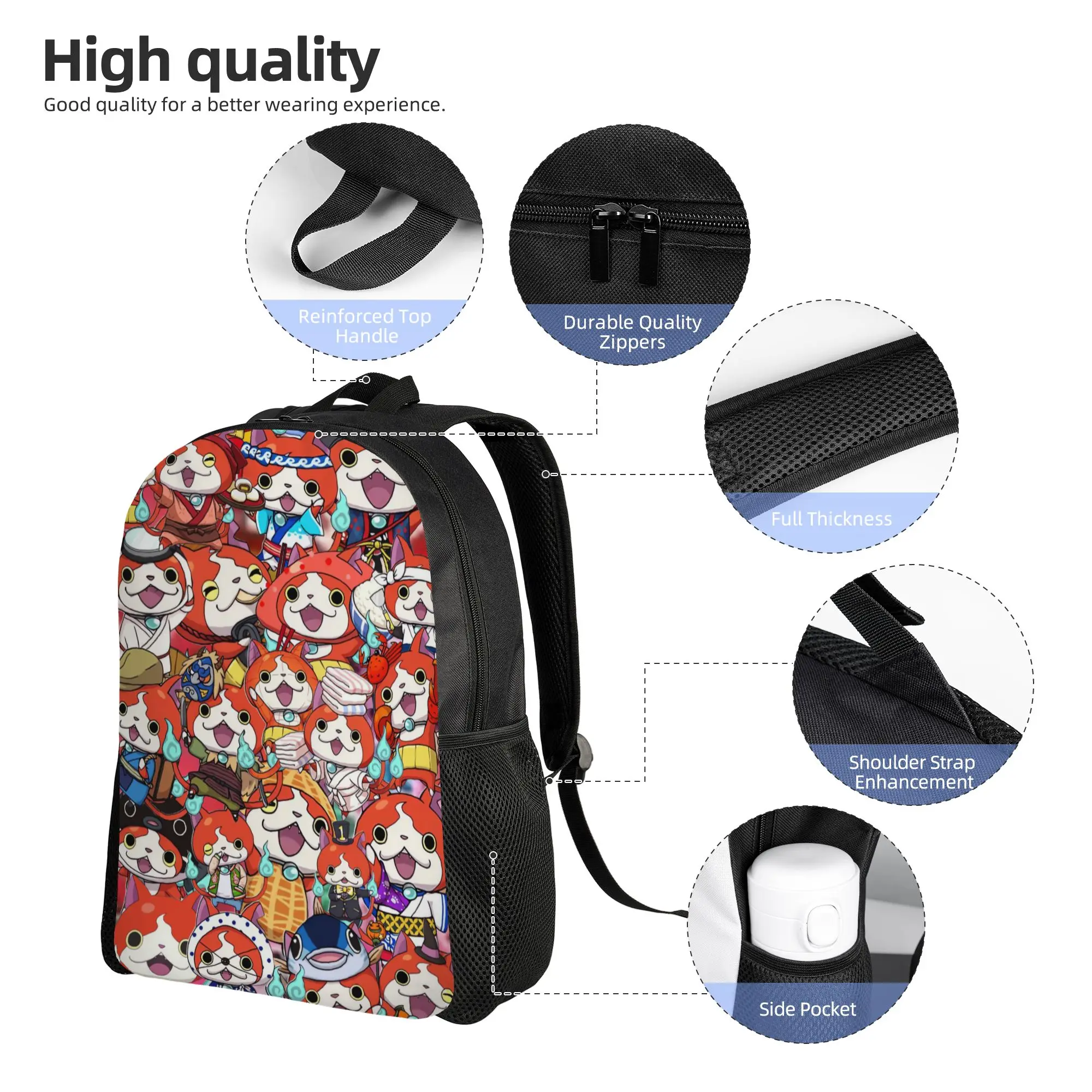Plecak Yokai Watch Jibanyan 2, – Men'S Fashion Aesthetics recenzja i cena