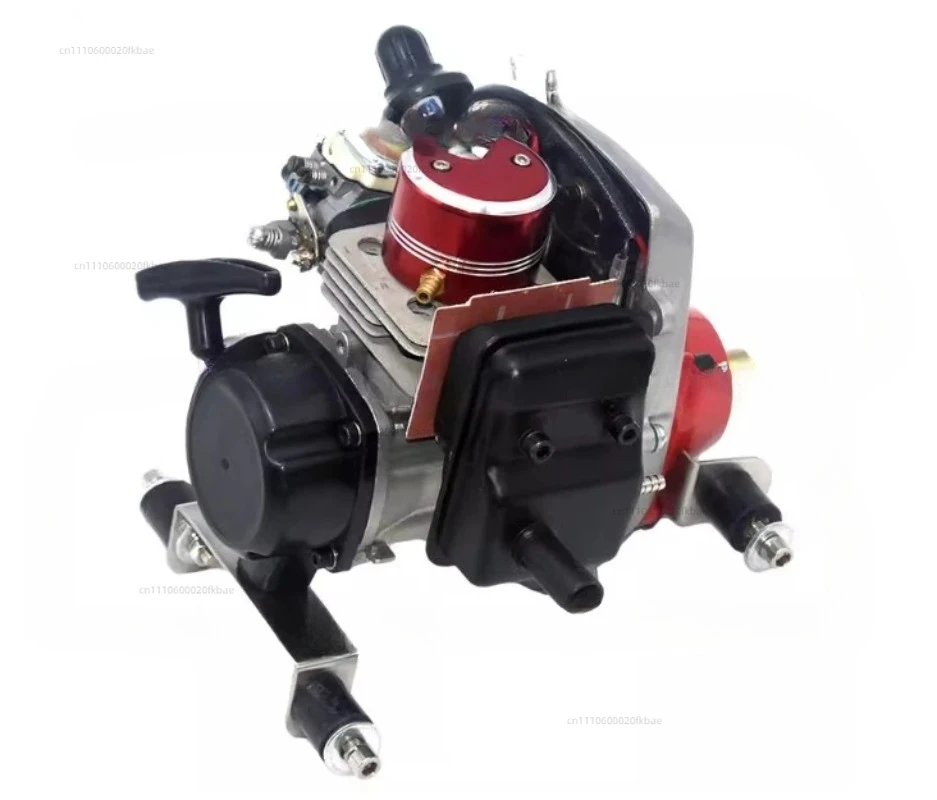 26cc ship model oil engine, remote control model racing single-cylinder water-cooled pull engine, two-stroke ignition