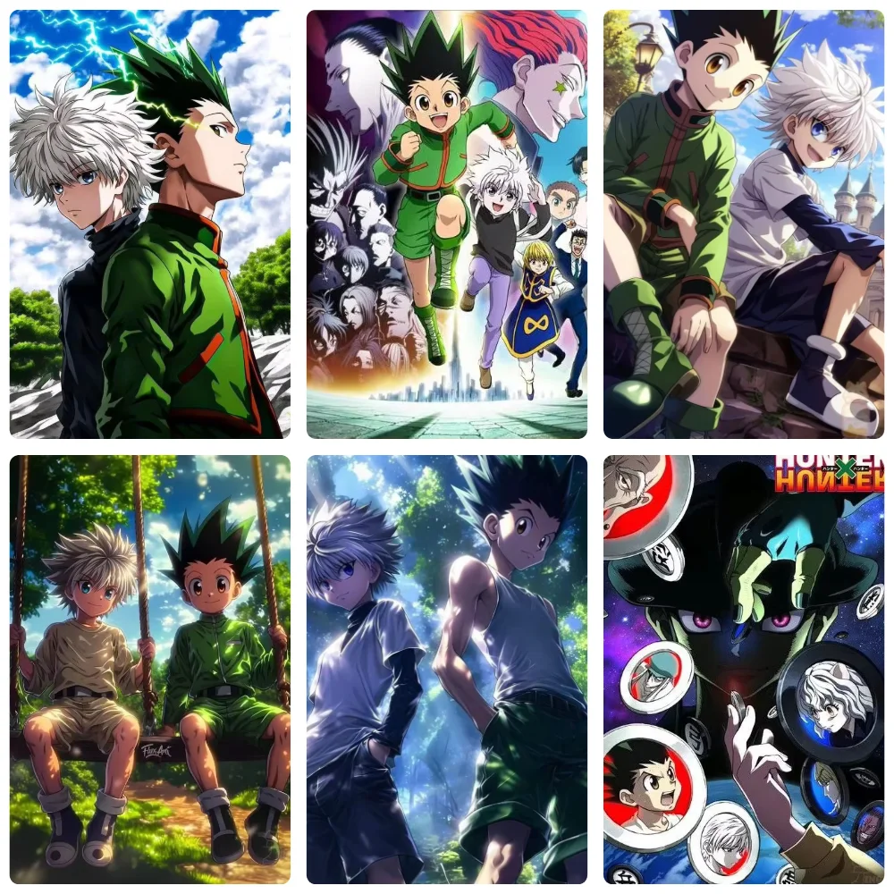 Popular Anime Hunter X Hunter Jigsaw Puzzle Challenging Assembly Game Holiday Present Home Decoration Handicraft