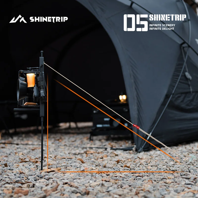 لوح فتحة خارجي للتخييم، تخزين محمول وخفيف للغاية، لوح تخزين متعدد الوظائف، رف تخزين قائم #5