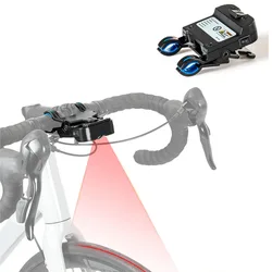 Bicycle Laser Calibrator Tire Saddle Center Adjuster Measurement Tool Aligning Indicator 22.2-31.8mm Clip Type C Fast Charging