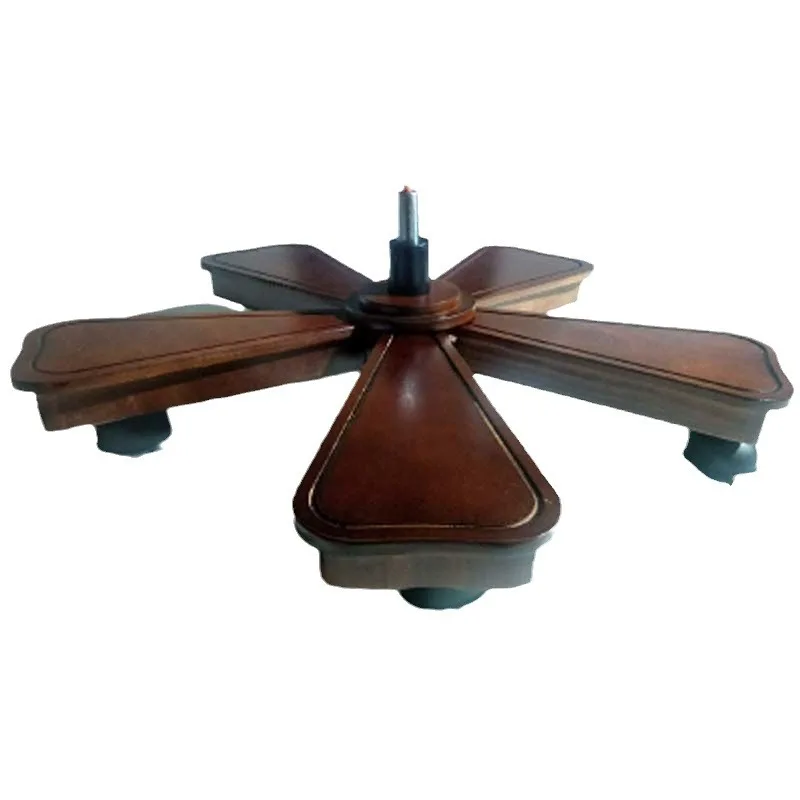 Boss chair base, swivel chair accessories, chassis complete set of wooden foot five-star tripod accessories