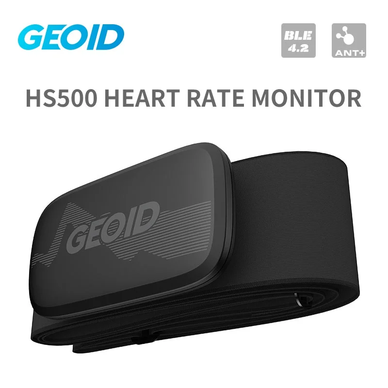 

GEOID HS500 Heart Rate Monitor Mover GPS Bluetooth ANT+ Sensor Chest Strap Cycling Computer Sensor XOSS Garmin Magene Bryton