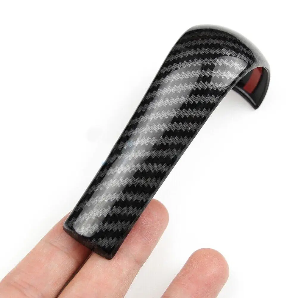 Carbon Fiber Shift Lever Knob Cover Decoration  Suitable For BMW E60 E61 X3 E83 E53